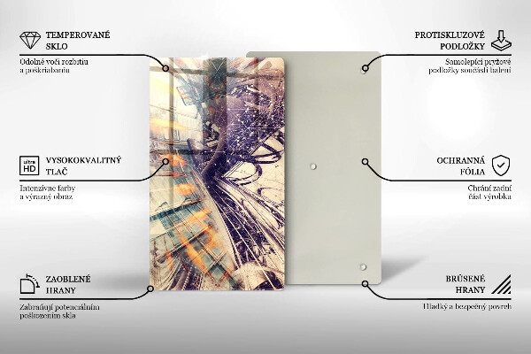 Protection pour plaque de cuisson Composition moderne