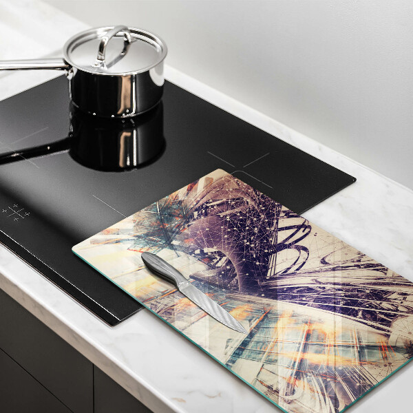 Protection pour plaque de cuisson Composition moderne