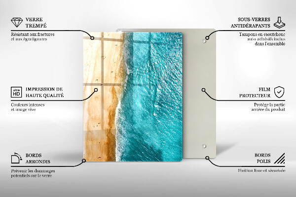 Protection pour plaque de cuisson Composition moderne