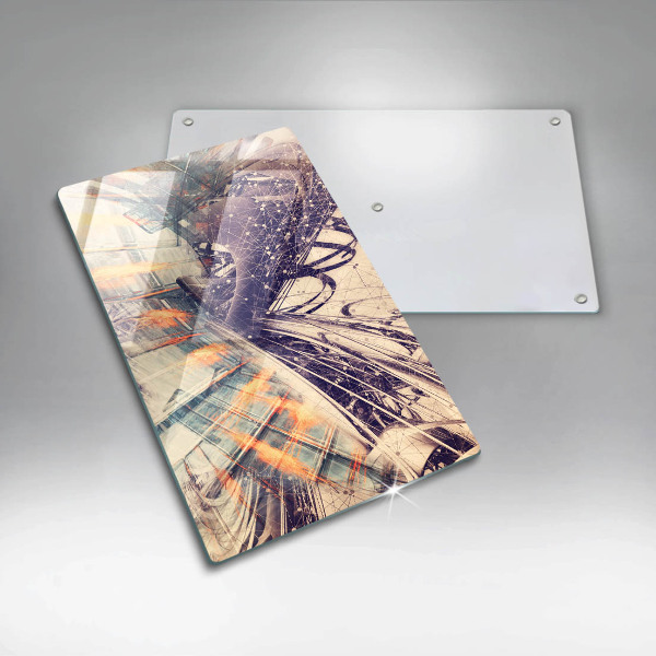 Protection pour plaque de cuisson Composition moderne