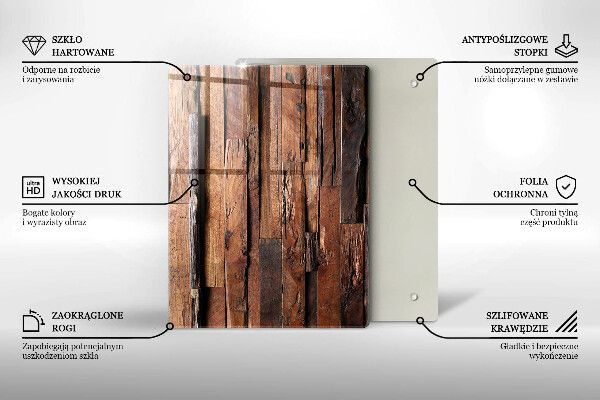 Protection pour plaque de cuisson Triangles géométriques