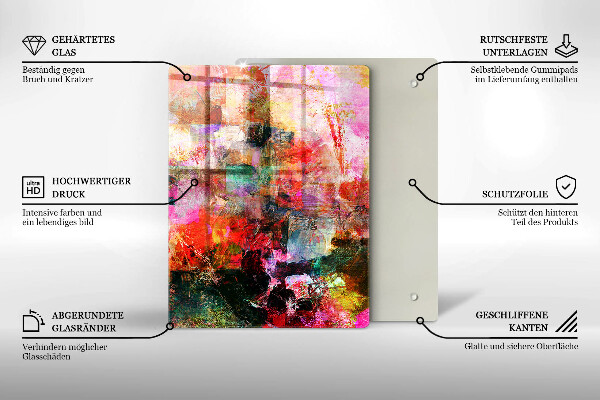 Planche à découper verre Modèle sans couture de bouchons de vin