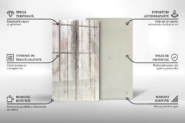 Planche à découper verre Vieilles planches de bois