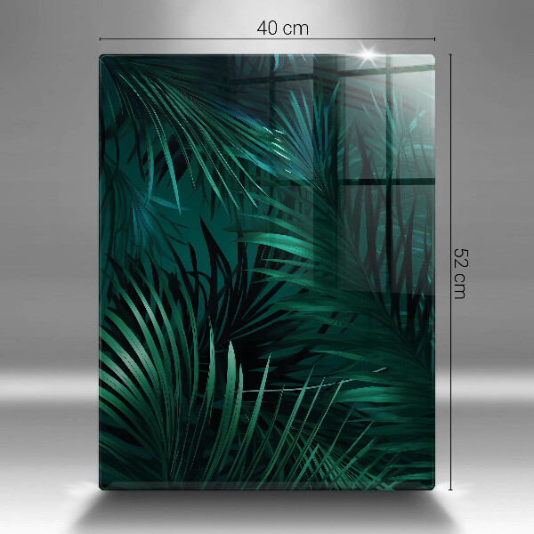 Protection pour plaque de cuisson Feuilles de la jungle sauvage