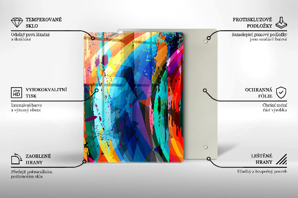 Protection pour plaque de cuisson Feuilles de la jungle sauvage