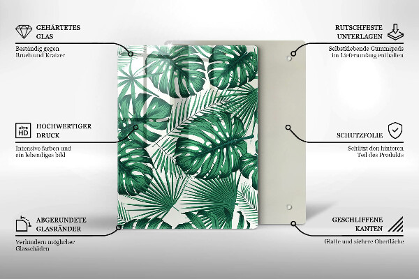 Protection pour plaque de cuisson Texture béton