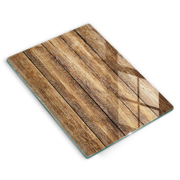 Planche à découper verre Planches texturées en bois