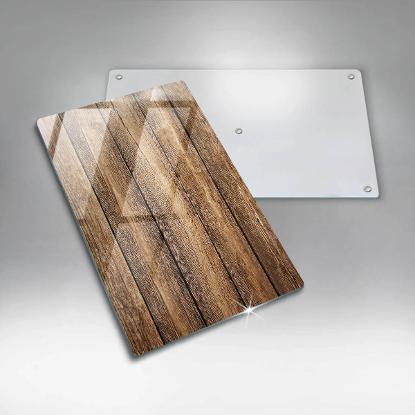 Planche à découper verre Planches texturées en bois