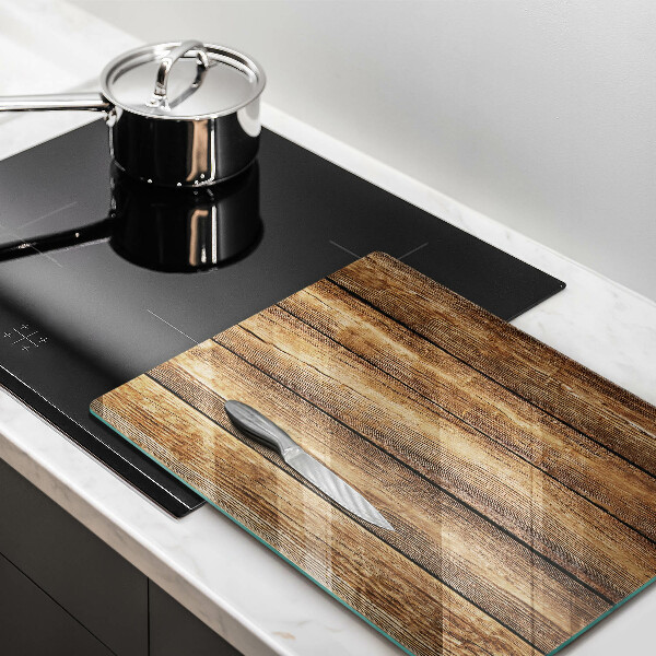 Planche à découper verre Planches texturées en bois