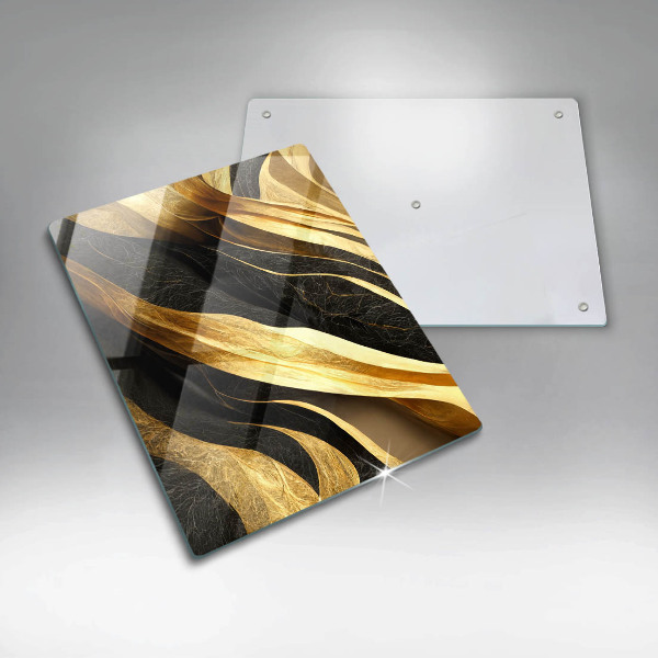 Protection pour plaque de cuisson Abstraction élégante