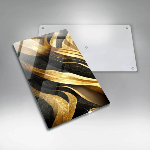 Protection pour plaque de cuisson Abstraction élégante