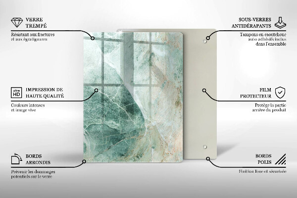 Protection pour plaque de cuisson Roues vintage bohème