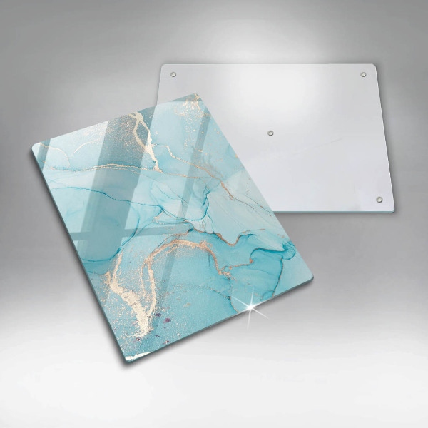 Protection pour plaque de cuisson Abstraction de pierre