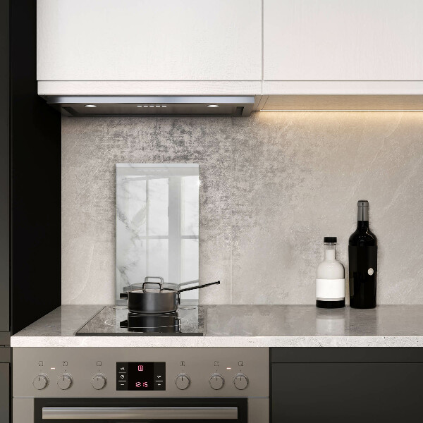 Protection pour plaque de cuisson Marbre moderne