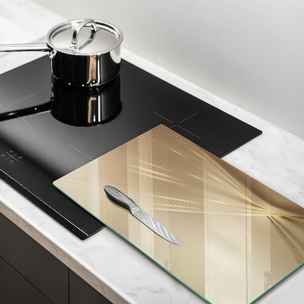 Protection pour plaque de cuisson Abstraction moderne