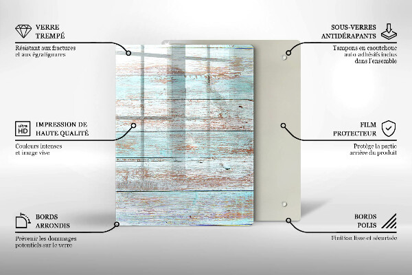 Protection pour plaque de cuisson Abstraction moderne
