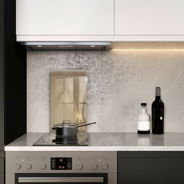 Protection pour plaque de cuisson Abstraction moderne