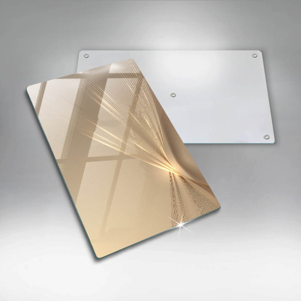 Protection pour plaque de cuisson Abstraction moderne