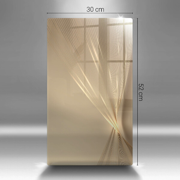 Protection pour plaque de cuisson Abstraction moderne