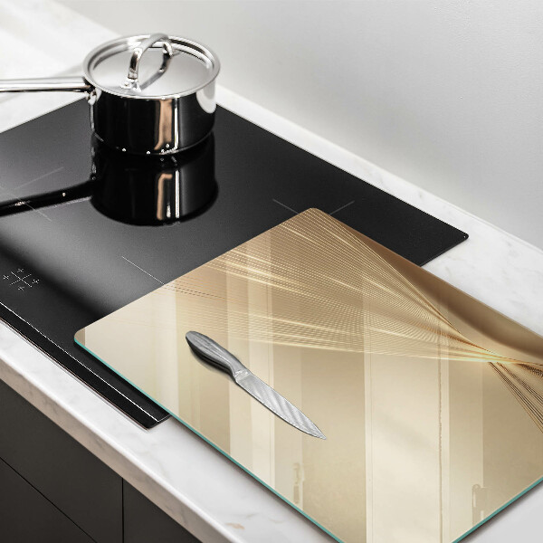 Protection pour plaque de cuisson Abstraction moderne