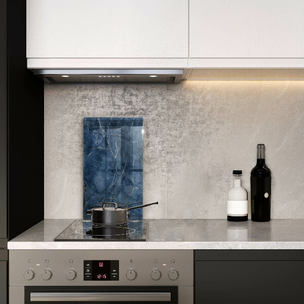 Protection pour plaque de cuisson Texture de pierre de marbre