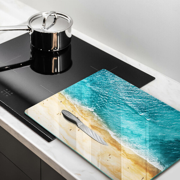 Protection pour plaque de cuisson Bord de plage et mer