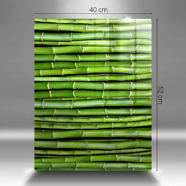 Planche à découper verre Bambous naturels
