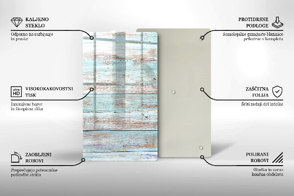 Planche à découper verre Planches anciennes vintage