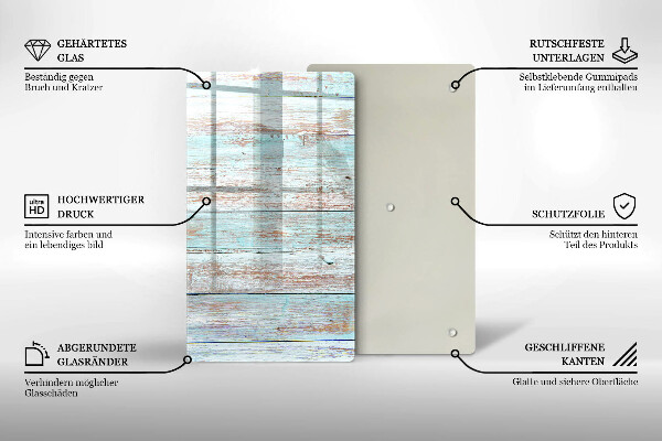 Planche à découper verre Planches anciennes vintage