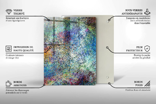 Planche à découper verre Planches anciennes vintage