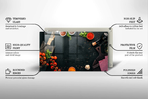 Protège plaque de cuisson tomates cerises