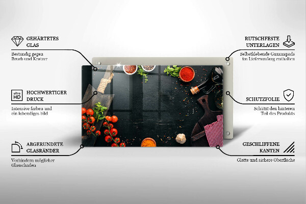 Protège plaque de cuisson tomates cerises