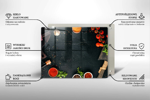 Protège plaque de cuisson tomates cerises