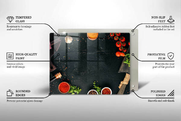 Protège plaque de cuisson tomates cerises