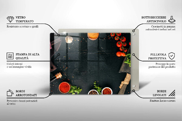 Protège plaque de cuisson tomates cerises