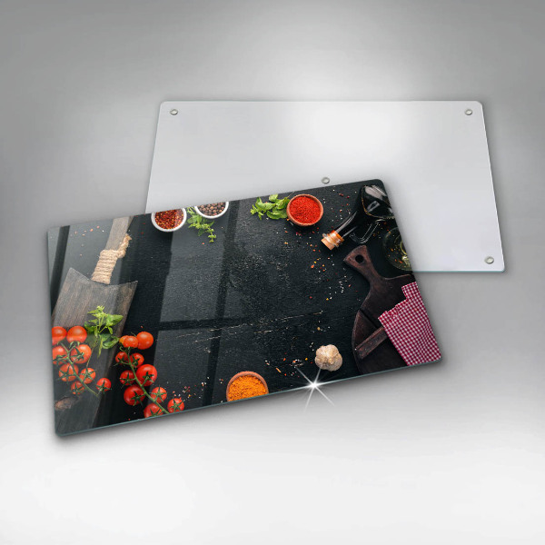 Protège plaque de cuisson tomates cerises