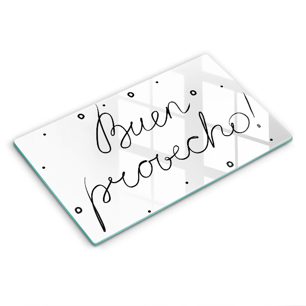 Protège plaque de cuisson Buen provecho!