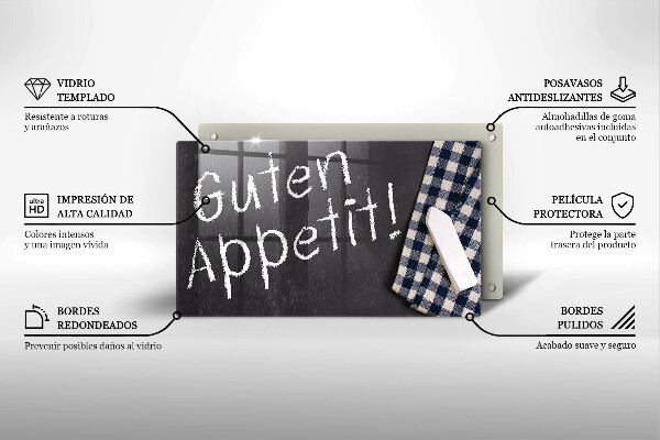 Protège plaque de cuisson Guten Appetit!