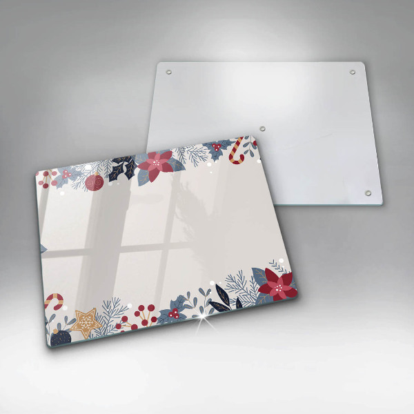 Protège plaque de cuisson décorations de Noël