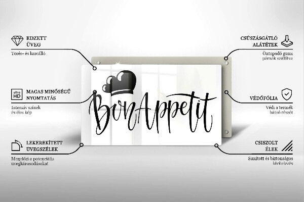 Protège plaque de cuisson Bon Appetit