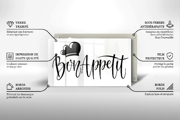 Protège plaque de cuisson Bon Appetit