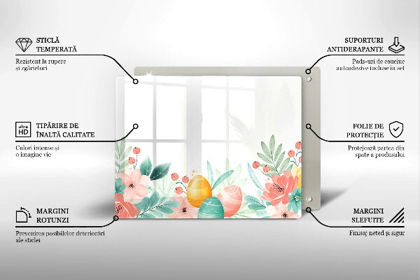 Protège plaque de cuisson œufs de Pâques