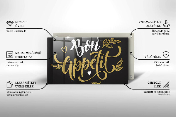 Protège plaque de cuisson Bon Appetit