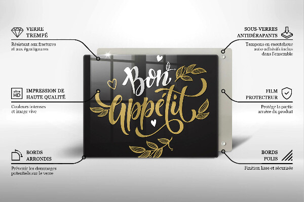 Protège plaque de cuisson Bon Appetit