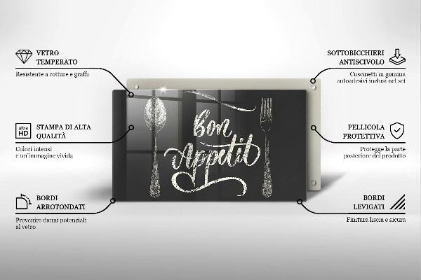 Protège plaque de cuisson Bon Appetit