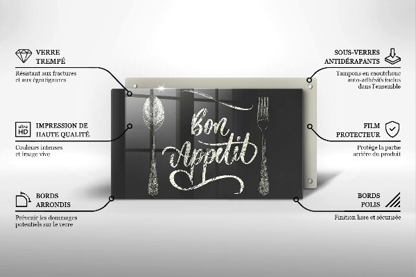 Protège plaque de cuisson Bon Appetit