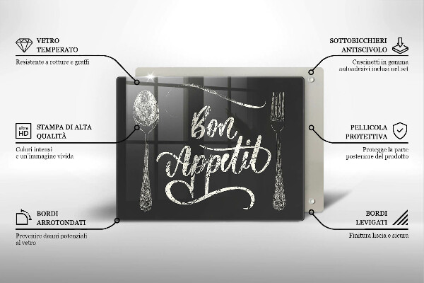 Protège plaque de cuisson Bon Appetit