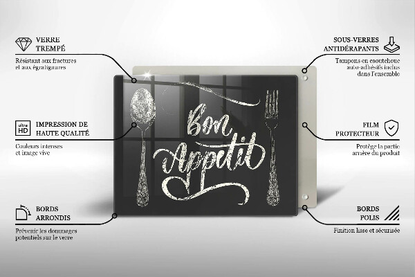 Protège plaque de cuisson Bon Appetit