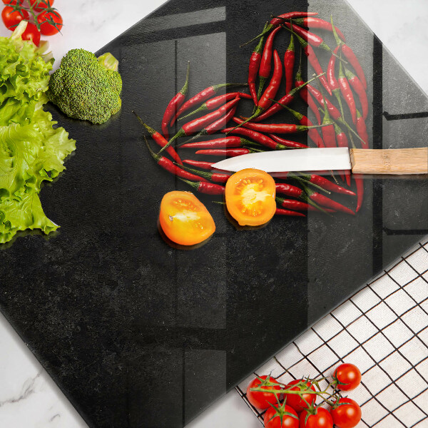 Protège plaque de cuisson Coeur de piment