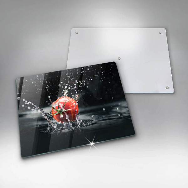 Protège plaque de cuisson Tomate dans l'eau